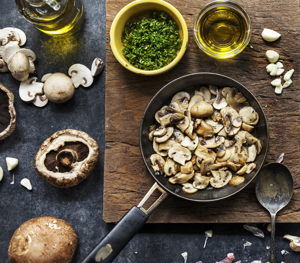 Recipe: Vegetarian Baked Mushroom Appetizer - TLSSlim