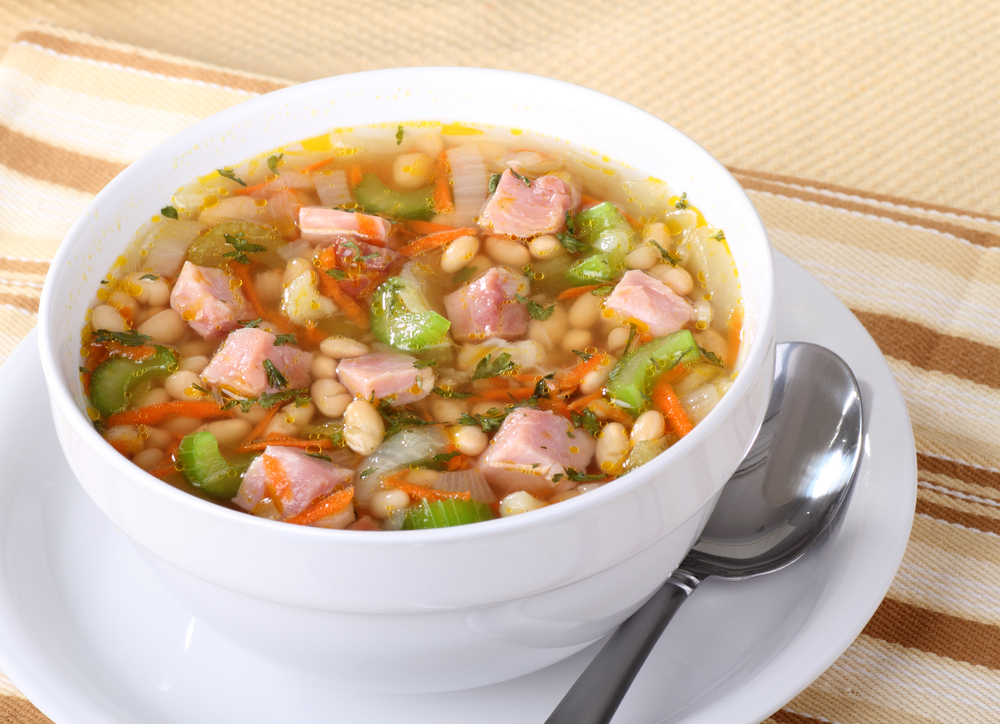 Recipe LowCarb Ham & Black Bean Soup TLSSlim